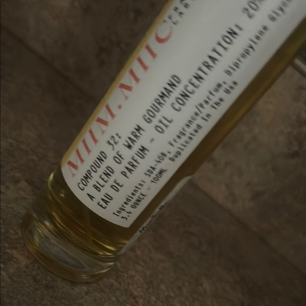 Miim Miic 32 Warm Gourmands Perfume Oil Concentration - Picture 3 of 4